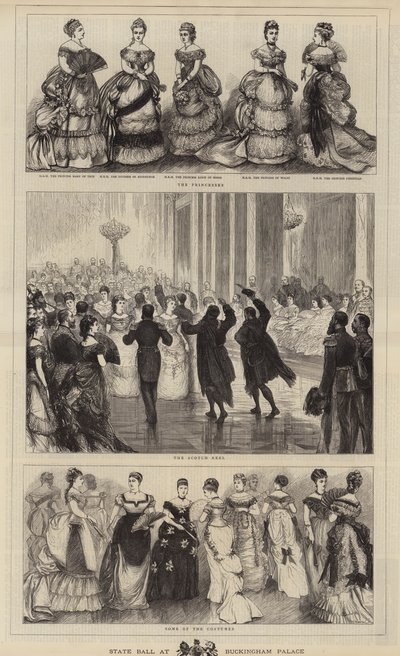 State Ball at Buckingham Palace by Joseph Nash